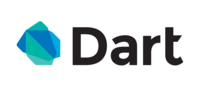 Dart logo label